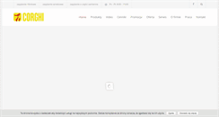Desktop Screenshot of corghi.pl